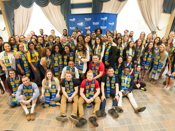 Group photo of Sankofa Scholars