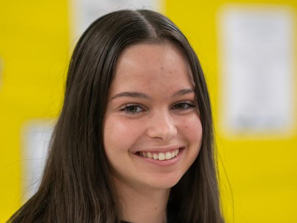 Student math tutor headshot.