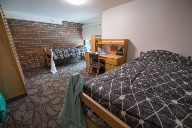 Interior of a student apartment in the Apartment Complex.